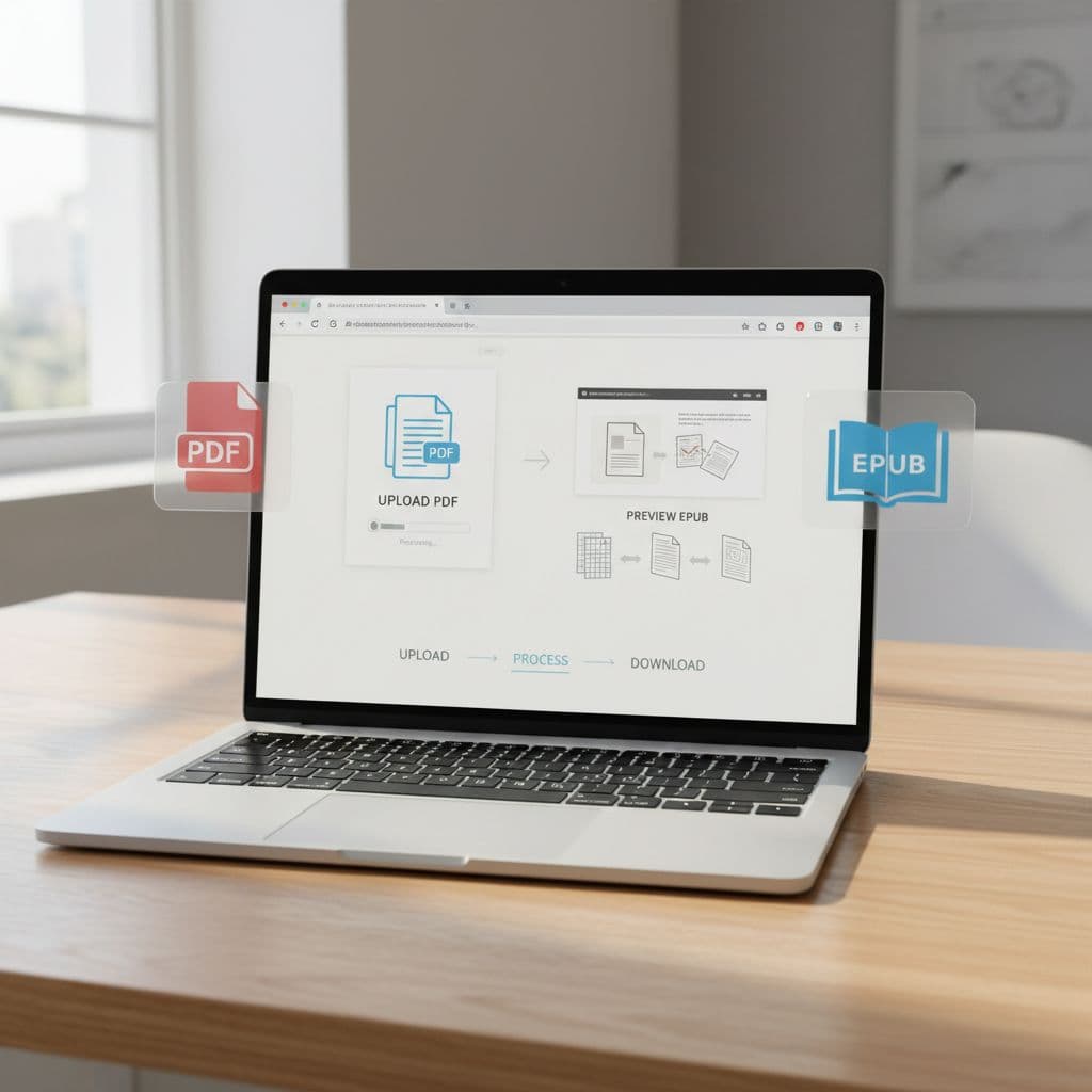 PDF to eBook Converter Online – How to Convert PDF to EPUB Step by Step