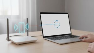 Network switch (router + hotspot concept)