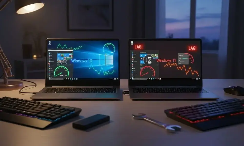 Why Windows 11 Feels Slower Than Windows 10 (And What Actually Fixes It)